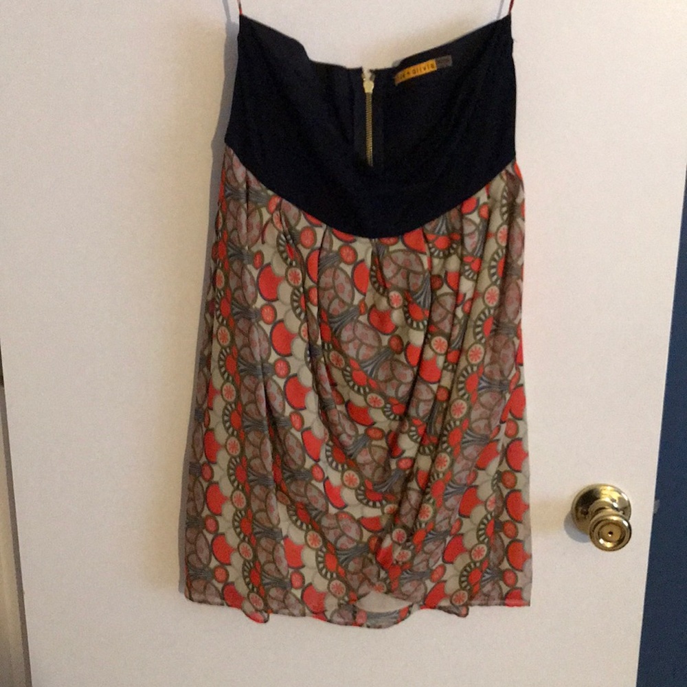 Alice and Olivia tube top mini dress